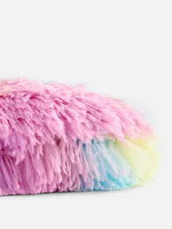 Primark Almofadas Decorativas E Capas^Almofada Decorativa Felpuda Forma Coração