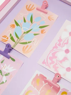 Primark Molduras E Arte De Parede^Arte Mural Pendurar Gancho Flores