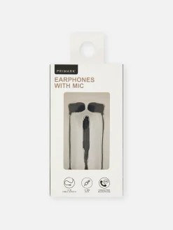 Primark Auscultadores^Auriculares Com Microfone