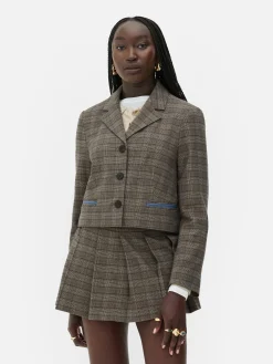 MULHER Primark Blazers^Blazer Curto Xadrez Rita Ora