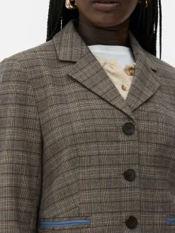 MULHER Primark Blazers^Blazer Curto Xadrez Rita Ora