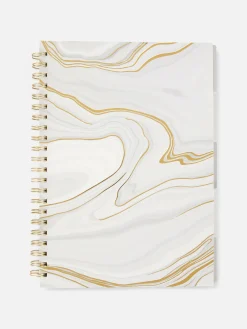 Primark Blocos De Notas^Bloco Notas A4 Efeito Mármore