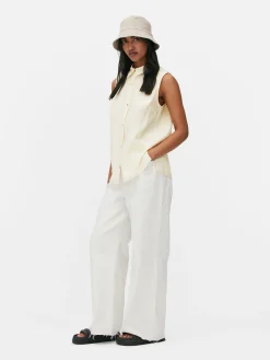 MULHER Primark Camisas E Blusas^Blusa S/ Mangas Botões