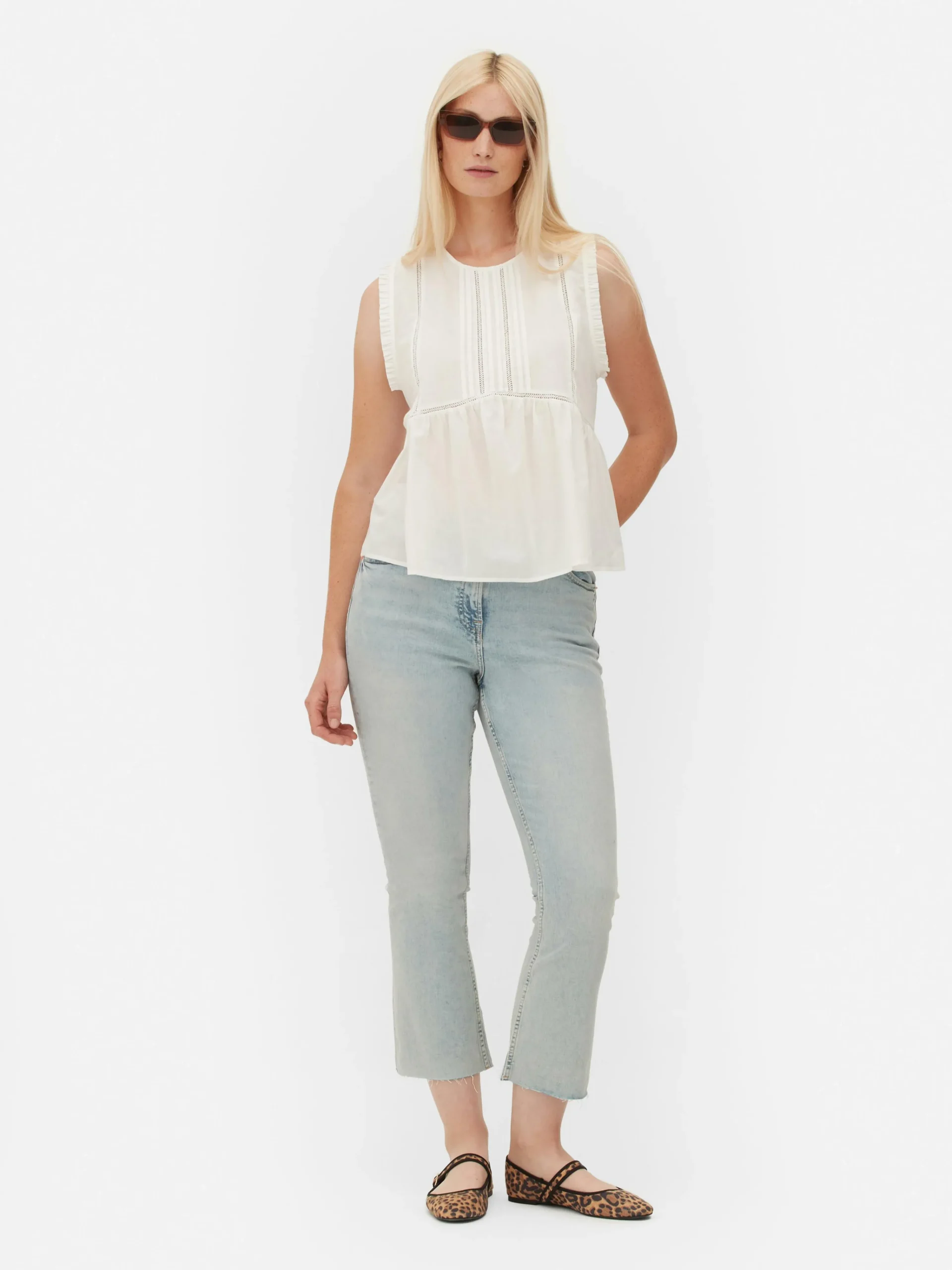 MULHER Primark Camisas E Blusas^Blusa S/ Mangas Folhos