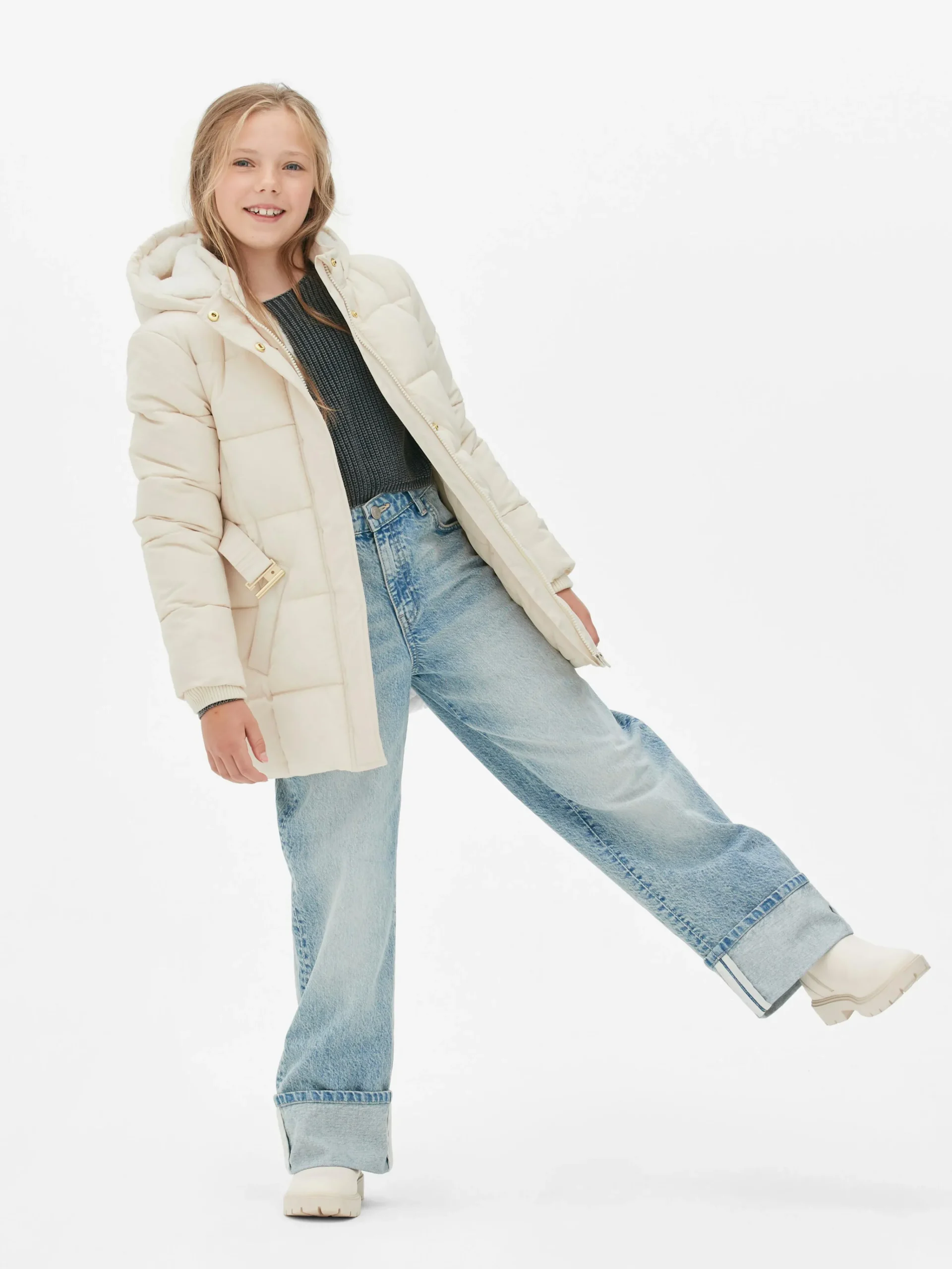 Primark Casacos E Blusões^Blusão Acolchoado Cinto