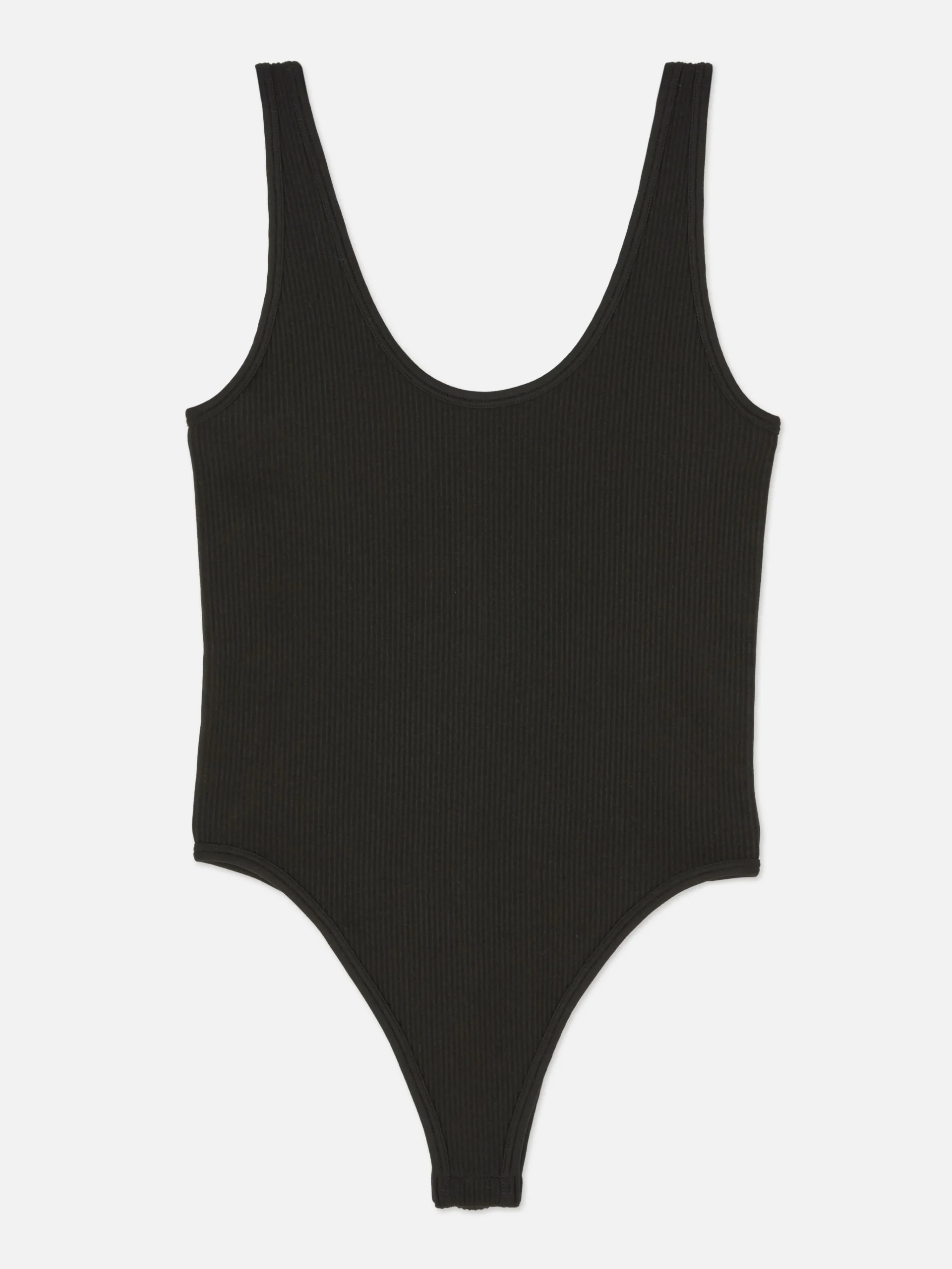 MULHER Primark Tops E T-Shirts^Body Canelado Gola Redonda