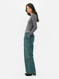 MULHER Primark Tops E T-Shirts^Body Canelado Toque Suave