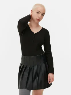 MULHER Primark Tops E T-Shirts^Body Gola Padre Manga Comprida