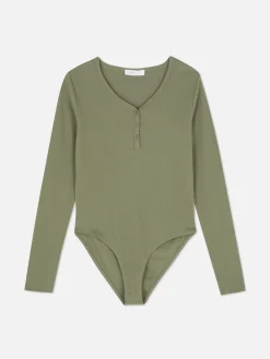 MULHER Primark Tops E T-Shirts^Body Gola Padre Manga Comprida