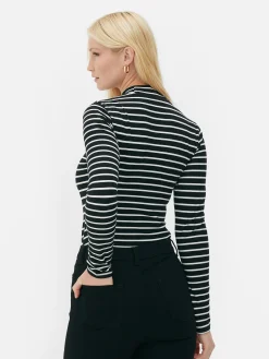 MULHER Primark Tops E T-Shirts^Body Gola Subida Manga Comprida