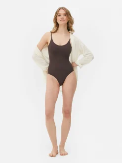 MULHER Primark Roupa Modeladora^Body Modelador S/costuras Gola Redonda