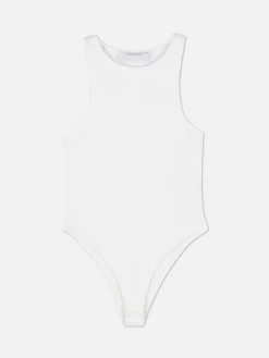 MULHER Primark Tops E T-Shirts^Body S/ Mangas Costas Estilo Corredor