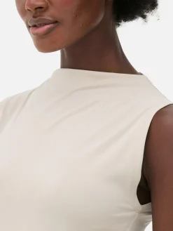 MULHER Primark Tops E T-Shirts^Body S/ Mangas Gola Subida