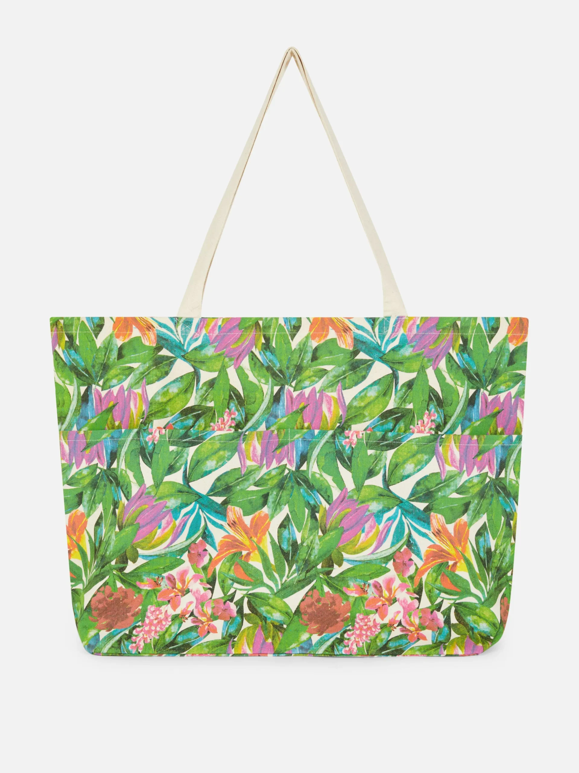 Primark Acessórios De Viagem^Bolsa Shopper Grande Padrão Floral