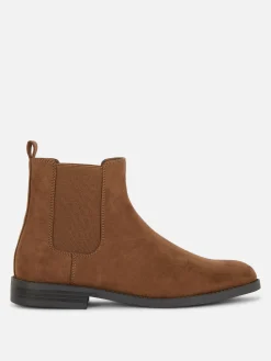 MULHER Primark Botas^Botas Chelsea Imitação Camurça