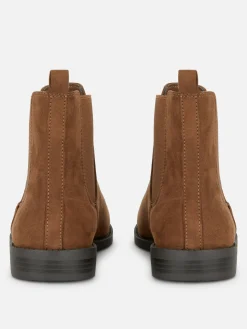 MULHER Primark Botas^Botas Chelsea Imitação Camurça