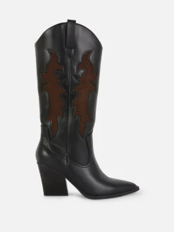 MULHER Primark Botas^Botas Cowboy Cano Alto Rita Ora