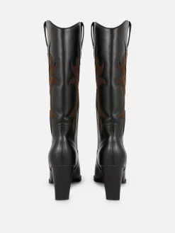 MULHER Primark Botas^Botas Cowboy Cano Alto Rita Ora