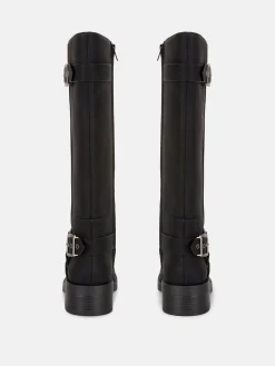 MULHER Primark Botas^Botas Estilo Motard Biqueira Quadrada