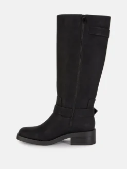 MULHER Primark Botas^Botas Estilo Motard Biqueira Quadrada