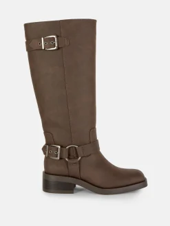 MULHER Primark Botas^Botas Estilo Motard Biqueira Quadrada