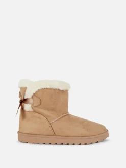 Primark Botas E Galochas^Botas Imitação Pelo Detalhe Laço