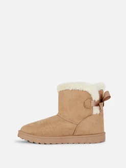 Primark Botas E Galochas^Botas Imitação Pelo Detalhe Laço