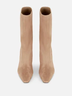 MULHER Primark Botas^Botas Salto Agulha Imitação Camurça