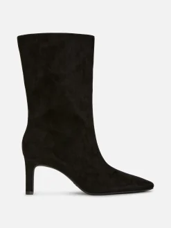MULHER Primark Botas^Botas Salto Agulha Imitação Camurça