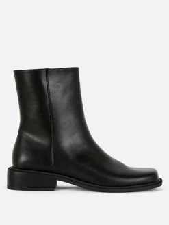 MULHER Primark Botas^Botins Biqueira Quadrada