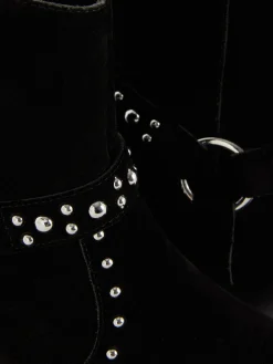 MULHER Primark Botas^Botins Imitação Camurça Tachas Rita Ora