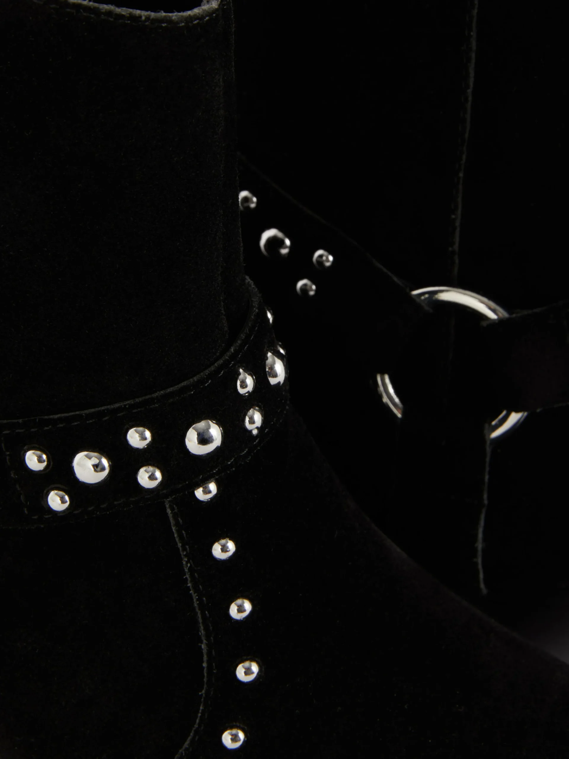 MULHER Primark Botas^Botins Imitação Camurça Tachas Rita Ora