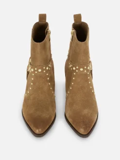 MULHER Primark Botas^Botins Imitação Camurça Tachas Rita Ora