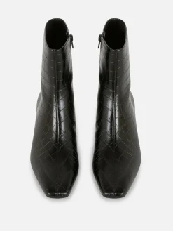 MULHER Primark Botas^Botins Salto Biqueira Quadrada