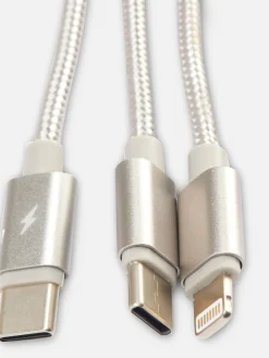 Primark Carregadores^Cabo Carregador 2 Em 1