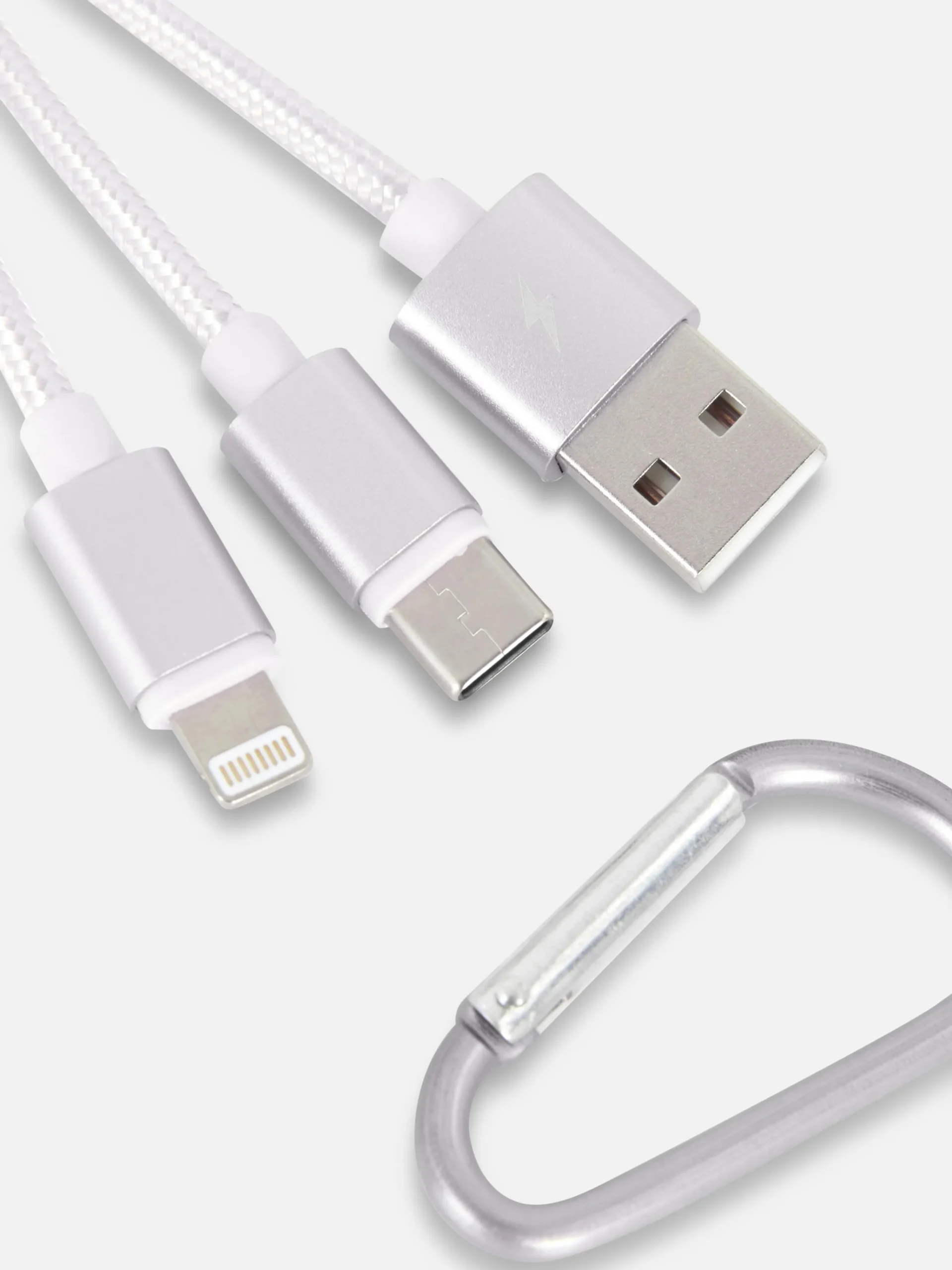 Primark Carregadores^Cabo Carregador 2 Em 1