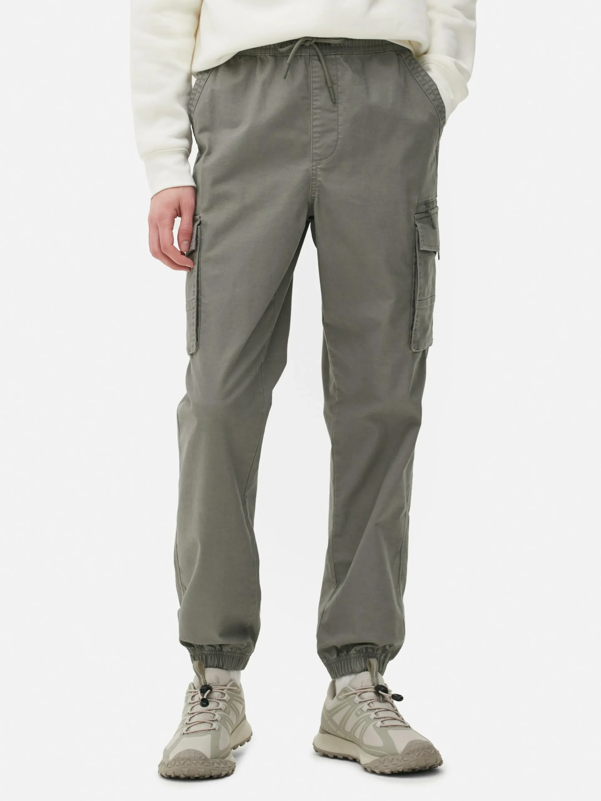 Primark Calças^Calças Cargo C/ Punhos Corte Folgado