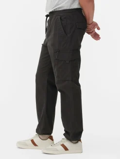 Primark Calças^Calças Cargo C/ Punhos Corte Folgado