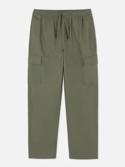 Primark Calças^Calças Cargo Cós Elástico Cordão
