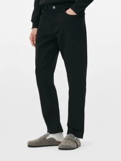 Primark Calças De Ganga^Calças De Ganga De Sarja Corte Direito