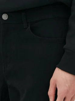 Primark Calças De Ganga^Calças De Ganga De Sarja Corte Direito