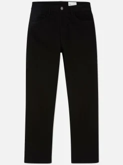 Primark Calças De Ganga^Calças De Ganga De Sarja Corte Direito