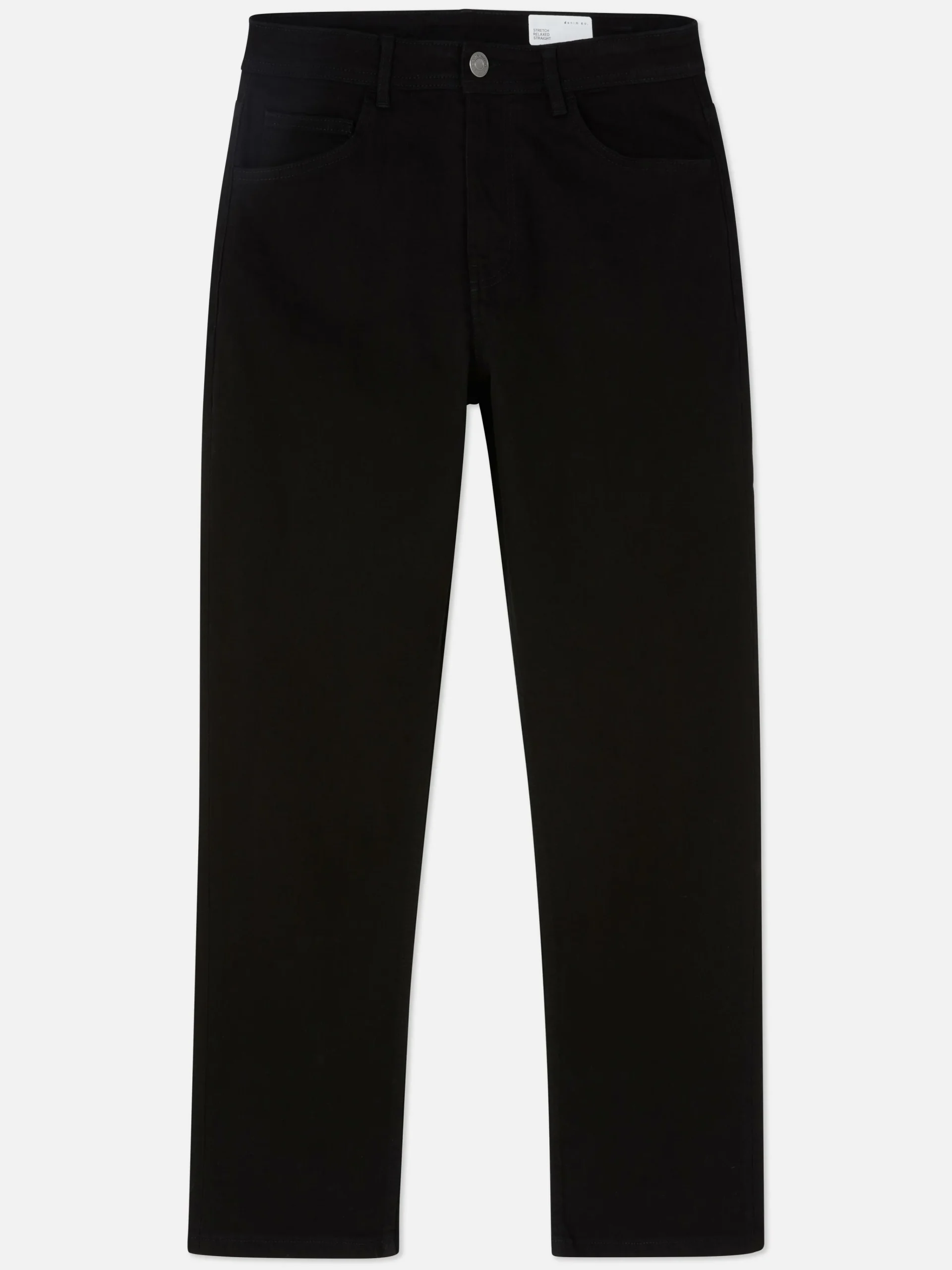 Primark Calças De Ganga^Calças De Ganga De Sarja Corte Direito