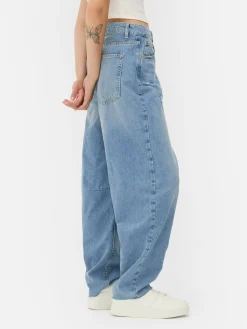 MULHER Primark Calças De Ganga^Calças Ganga Barrel