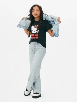 Primark Calças De Ganga^Calças Ganga Corte Perna Largo Rachas