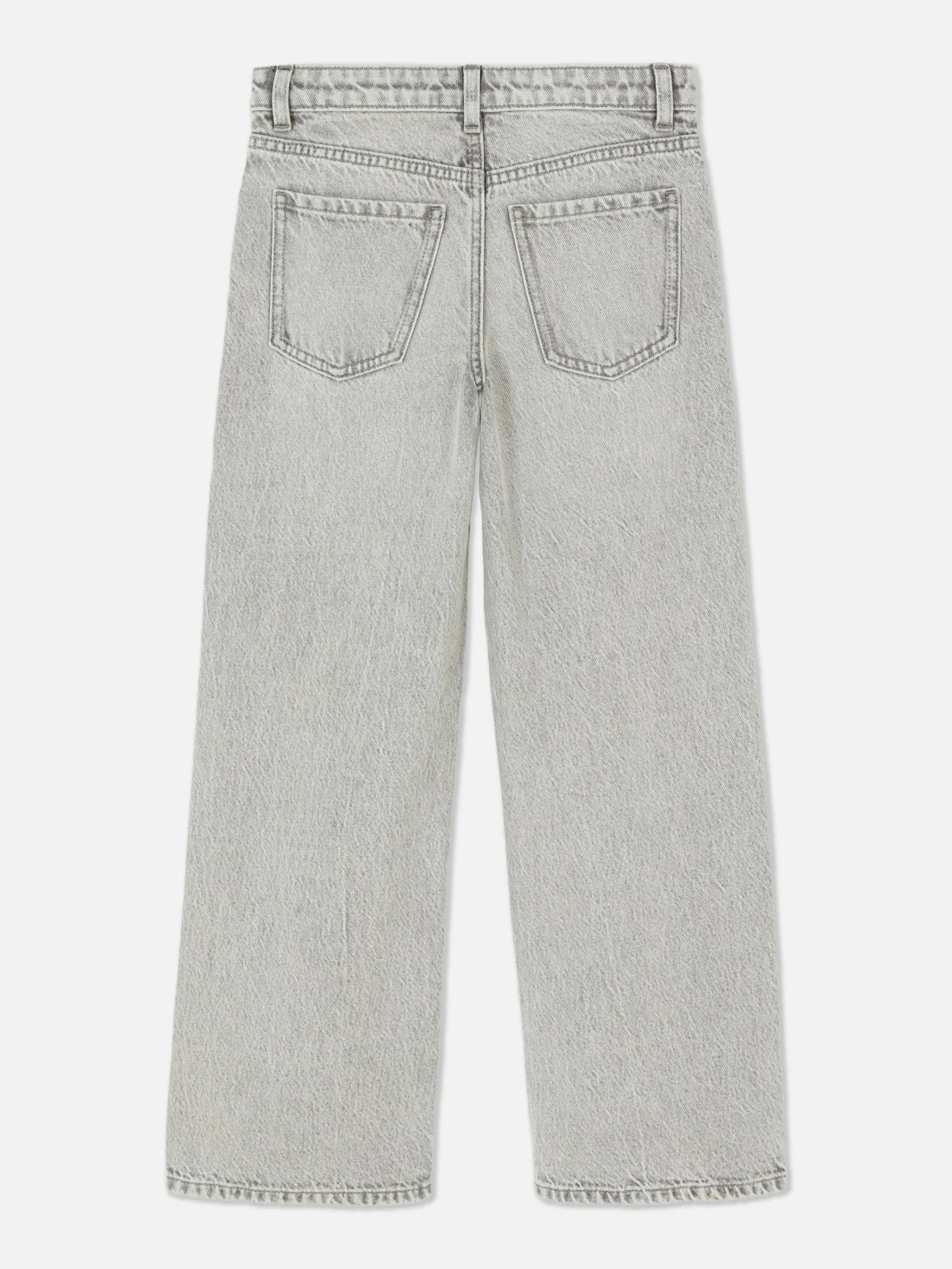 Primark Calças De Ganga^Calças Ganga Corte Perna Largo Rachas