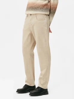 Primark Calças De Ganga^Calças Ganga Elásticas Corte Perna Direita