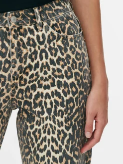 MULHER Primark Calças De Ganga^Calças Ganga Estampado Leopardo