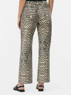 MULHER Primark Calças De Ganga^Calças Ganga Estampado Leopardo