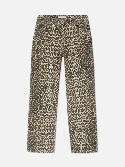 MULHER Primark Calças De Ganga^Calças Ganga Estampado Leopardo
